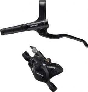 Shimano Br-mt200 / Bl-mt200 Bled Brake Lever/post Mount Calliper REAR LEFT - Black