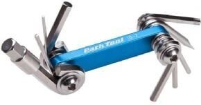 Park Tool Ib2c Multitool I-beam Mini Fold-up Hex Wrench Screwdriver And Star Shaped Wrench Set