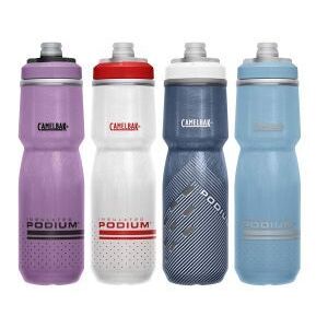 Camelbak Podium Chill Insulated Bottle 24oz 710ml 24oz 710ml - Fiery Red/White