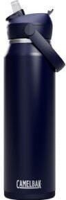 Camelbak Thrive Flip Straw Vacuum Insulated Stainless Steel Bottle 1 Litre/32oz Navy 1 Litre/32oz - Black