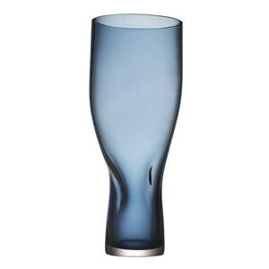 Orrefors 34cm Blue Squeeze Vase