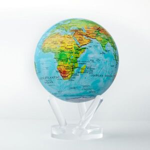 MOVA Globes MOVA Blue with Relief Map 6 Inch Globe