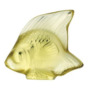 Lalique Crystal Lalique Yellow Fish