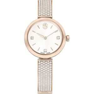 Swarovski Jewellery Swarovski Illumina watch, Swiss Made, Metal bracelet, Gold tone, Champagne gold-tone finish