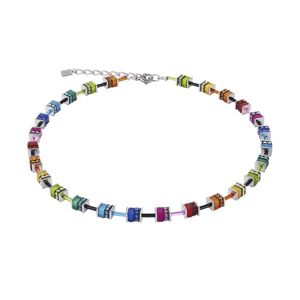 Coeur De Lion GeoCube Classic Multicolour Necklace