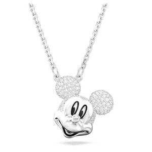 Swarovski Jewellery Swarovski Disney Mickey Mouse Pendant, White, Rhodium plated