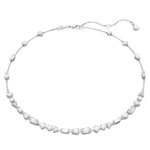 Swarovski Jewellery Swarovski Mesmera necklace, Mixed cuts, Scattered design, White, Rhodium plated