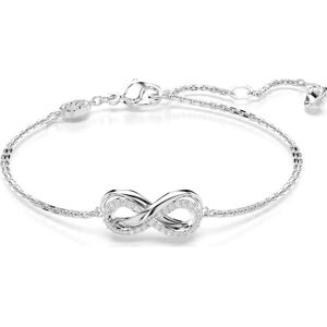 Swarovski Jewellery Swarovski Hyperbola bracelet, Infinity, White, Rhodium plated