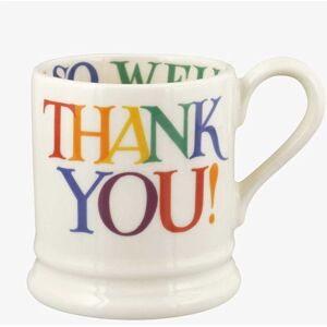 Emma Bridgewater Rainbow Toast Thank You 1/2 Pint Mug