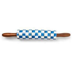 Mackenzie-Childs Royal Check Rolling Pin