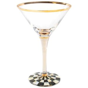 Mackenzie-Childs Courtly Check Martini Glass