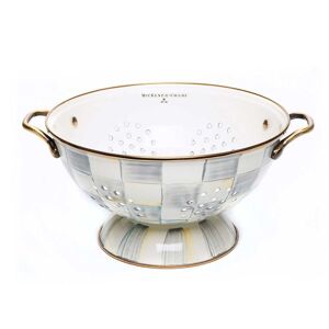 Mackenzie-Childs Sterling Check Large Colander