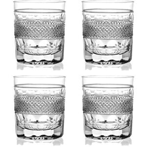 Cumbria Crystal Grasmere Double Old Fashioned Whisky Tumbler (Set of 4)