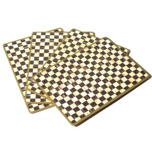 Mackenzie-Childs Courtly Check Placemats, Set of 4