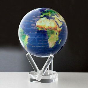 MOVA Globes MOVA Satellite View with Gold Lettering 6 Inch Globe