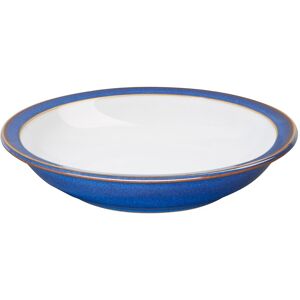 Denby Imperial Blue Shallow Rimmed Bowl