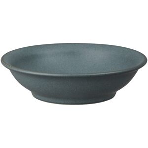 Denby Impression Charcoal Blue Medium Shallow Bowl Seconds