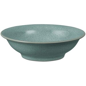 Denby Elements Jade Dark Green Small Shallow Bowl