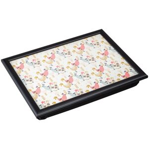 Denby Hens Laptray With Black Edge