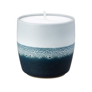 Denby Mineral Blue Ceramic Candle Pot