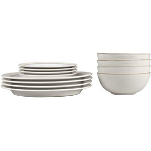 Denby Natural Canvas 12 Piece Tableware Set