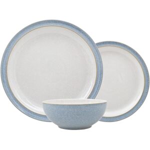 Denby Elements Blue 12 Piece Tableware Set