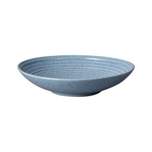 Denby Studio Blue Flint Large Ridged Bowl Seconds