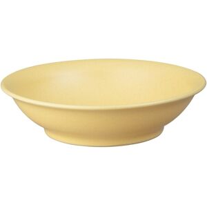 Denby Impression Mustard Medium Shallow Bowl