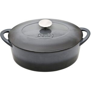 Denby Halo Cast Iron 28Cm Oval Casserole