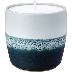 Denby Mineral Blue Ceramic Candle Pot