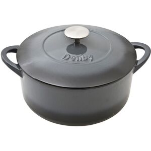 Denby Halo Cast Iron 24Cm Round Casserole