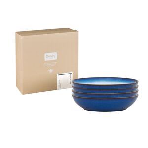 Denby Blue Haze 4 Piece Pasta Bowl Set