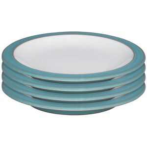 Denby Azure Set Of 4 Small Plates