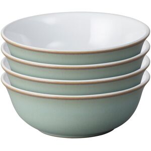 Denby Regency Green 4 Piece Cereal Bowl Set