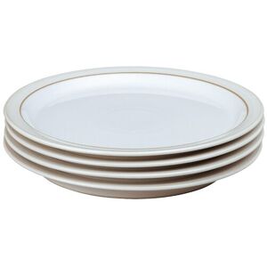 Denby Natural Canvas Set Of 4 Small Plates