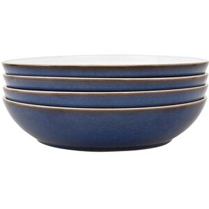 Denby Imperial Blue 4 Piece Pasta Bowl Set