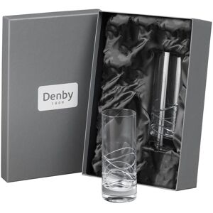 Denby Aurora Leadless Crystal Large Tumbler Set Of 2