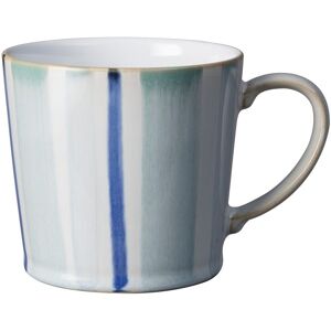 Denby Blue Stripe Painted Large Mug