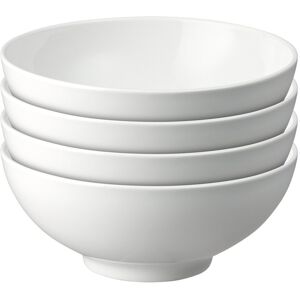 Denby Porcelain Classic White Set Of 4 Cereal Bowl