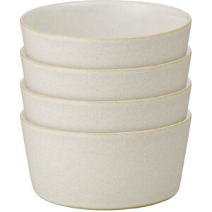 Denby Impression Cream Set Of 4 Straight Bowl