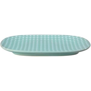 Denby Impression Mint Accent Medium Oblong Platter