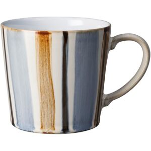 Denby Brown Stripe Painted Large Mug