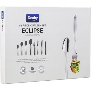 Denby Eclipse 58 Piece Cutlery Set In Gift Box