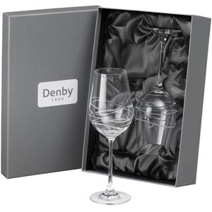 Denby Aurora Leadless Crystal Wine Glass Set Of 2