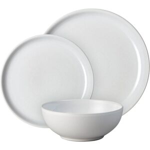 Denby Elements Stone White 12 Piece Tableware Set