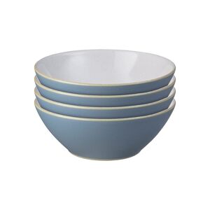 Denby Impression Blue Set Of 4 Cereal Bowls