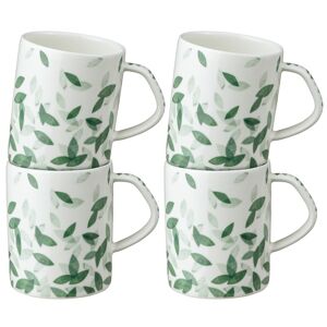 Denby Porcelain Greenhouse Small Mug Set Of 4