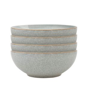 Denby Elements Light Grey Set Of 4 Alt Coupe Cereal Bowl