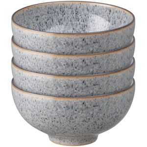 Denby Studio Grey 4 Piece Rice Bowl Set