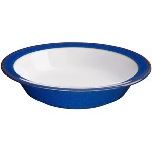 Denby Imperial Blue Rimmed Pasta Bowl Near Perfect